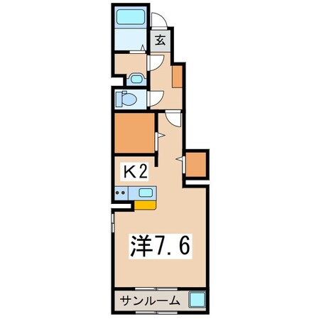 レジデンス・オヤクエンの物件間取画像